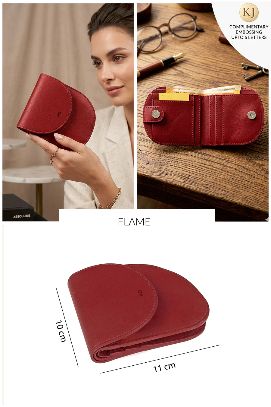 Wallet Organiser Vegan Leather