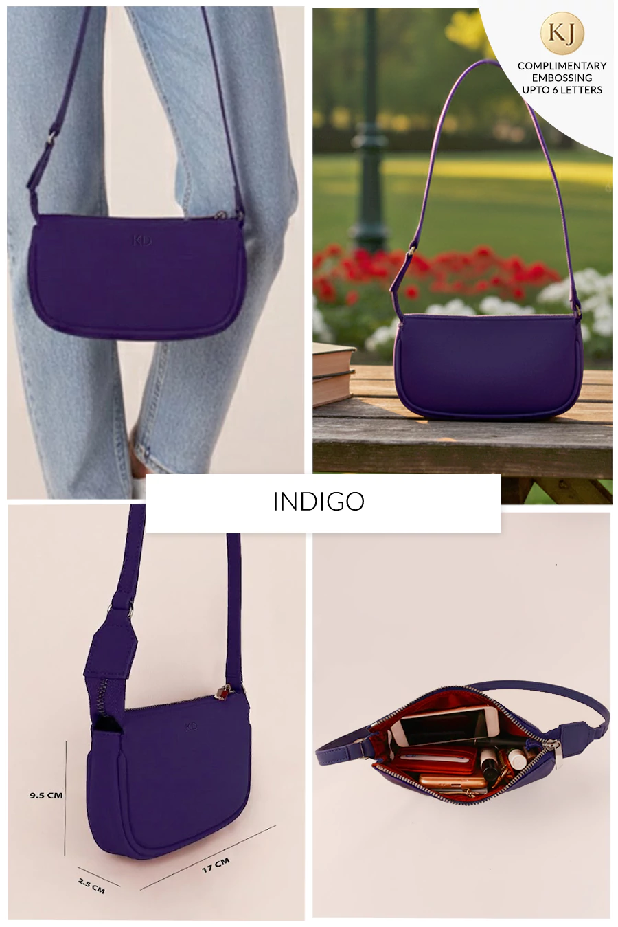 Baby Sling Vegan Leather Shoulder Bag