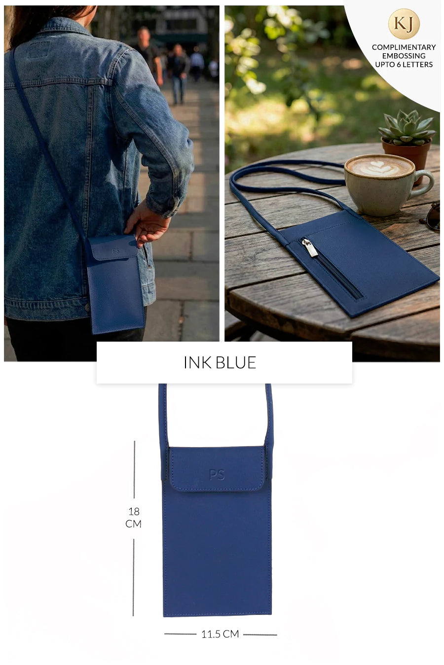 Walky Vegan Leather Mobile Sling Bag