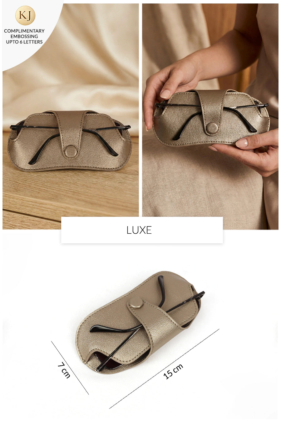 Jace Vegan Leather Glass Cover THE HOUSE OF GANGES