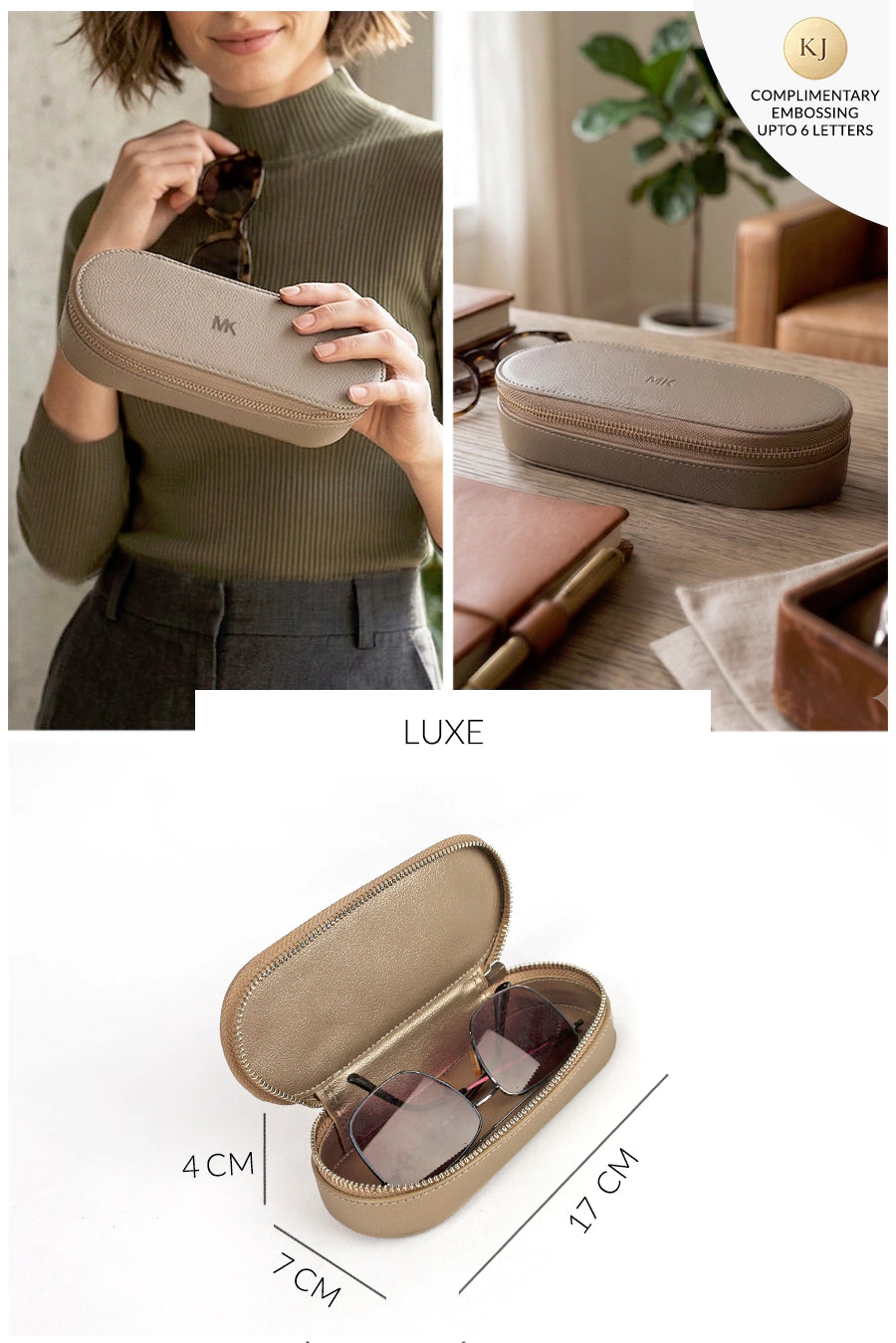Eyewear Case Vegan Leather