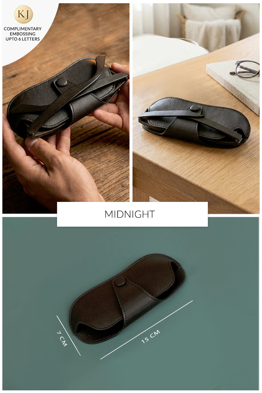 Jace Vegan Leather Glass Cover THE HOUSE OF GANGES