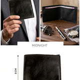 Slim Vegan Leather Men Wallet