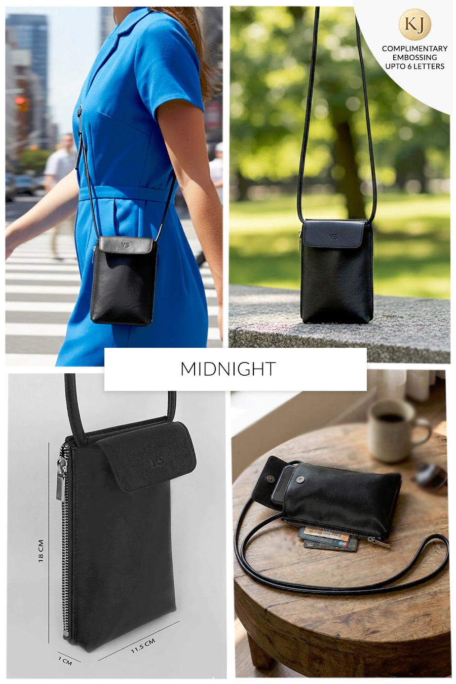 Grace Vegan Leather Mobile Sling 🏆 #1 Bestseller | Loved by 1000+ Customers