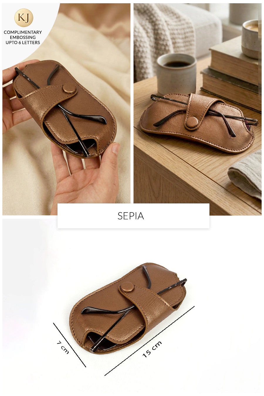 Jace Vegan Leather Glass Cover THE HOUSE OF GANGES