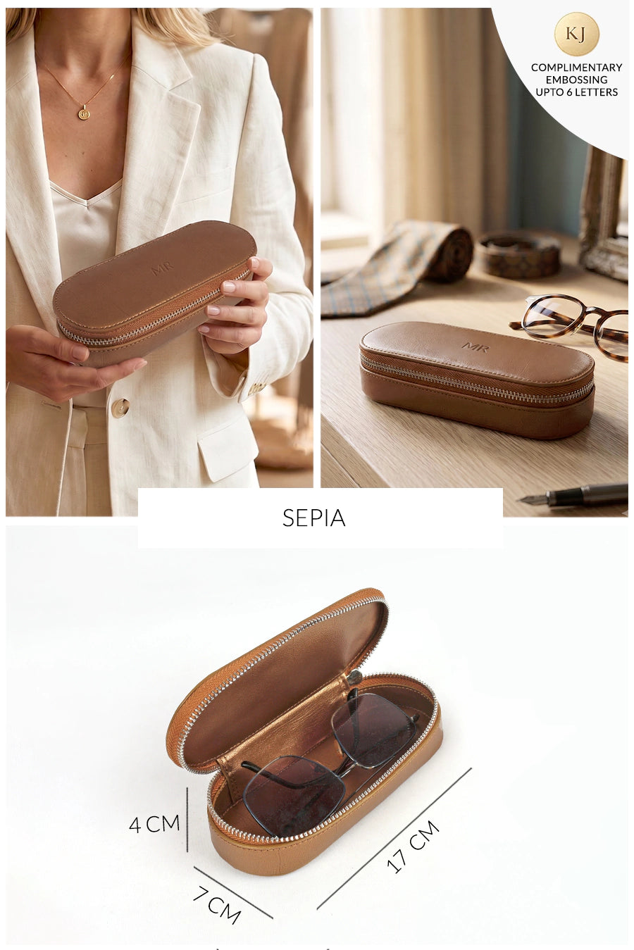 Eyewear Case Vegan Leather