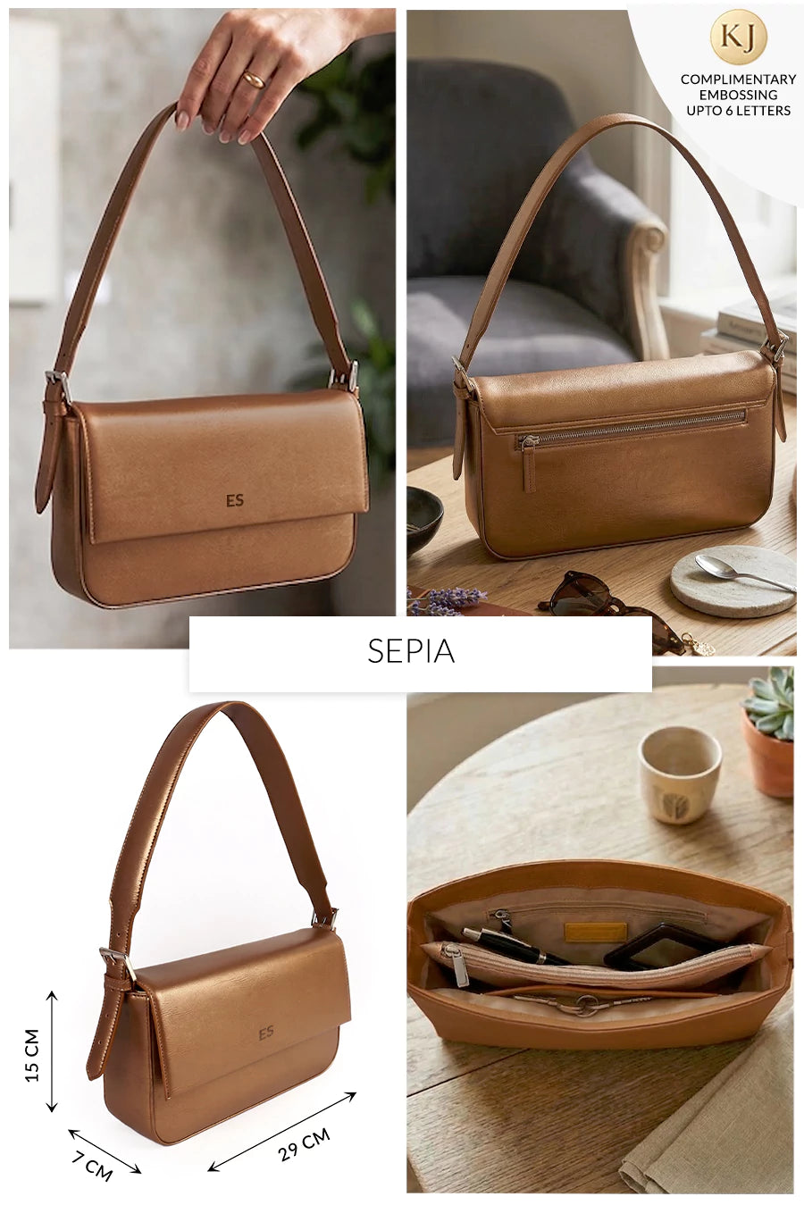 Sandra Vegan Leather Handbag