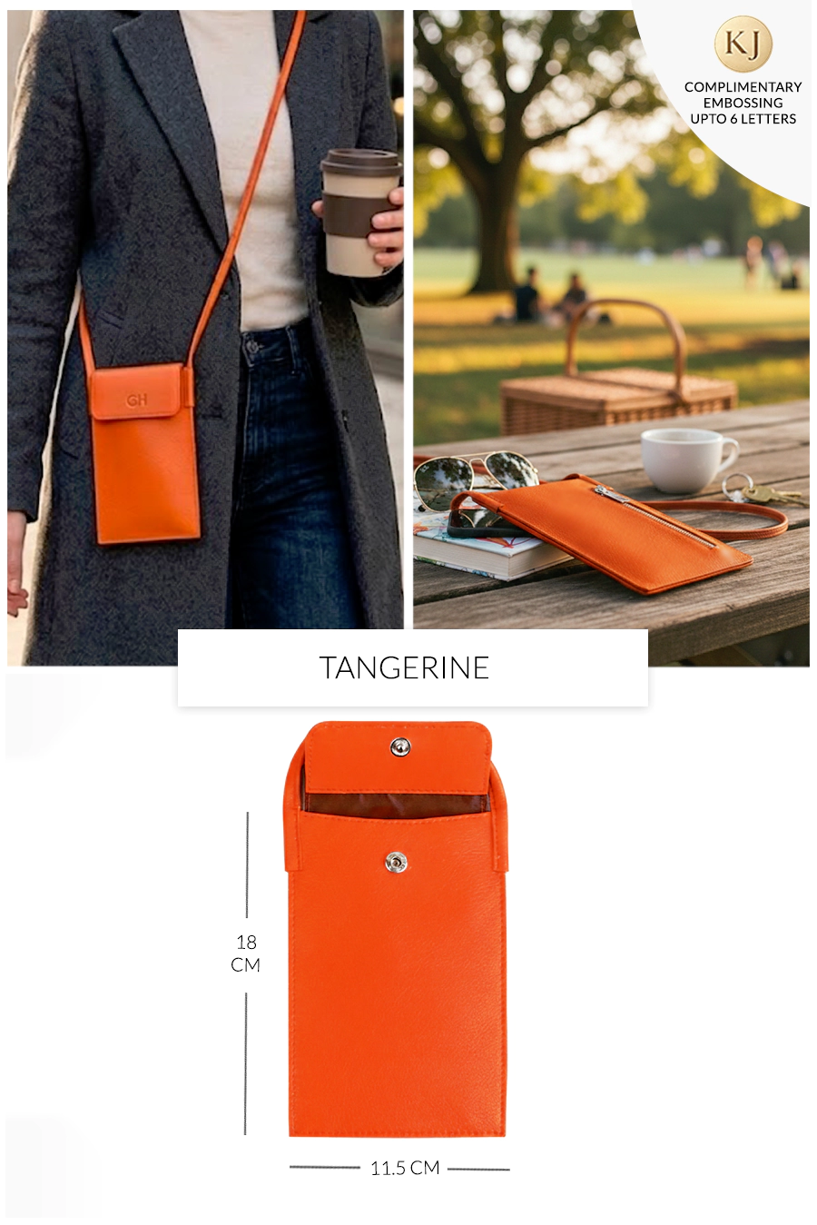 Walky Vegan Leather Mobile Sling Bag