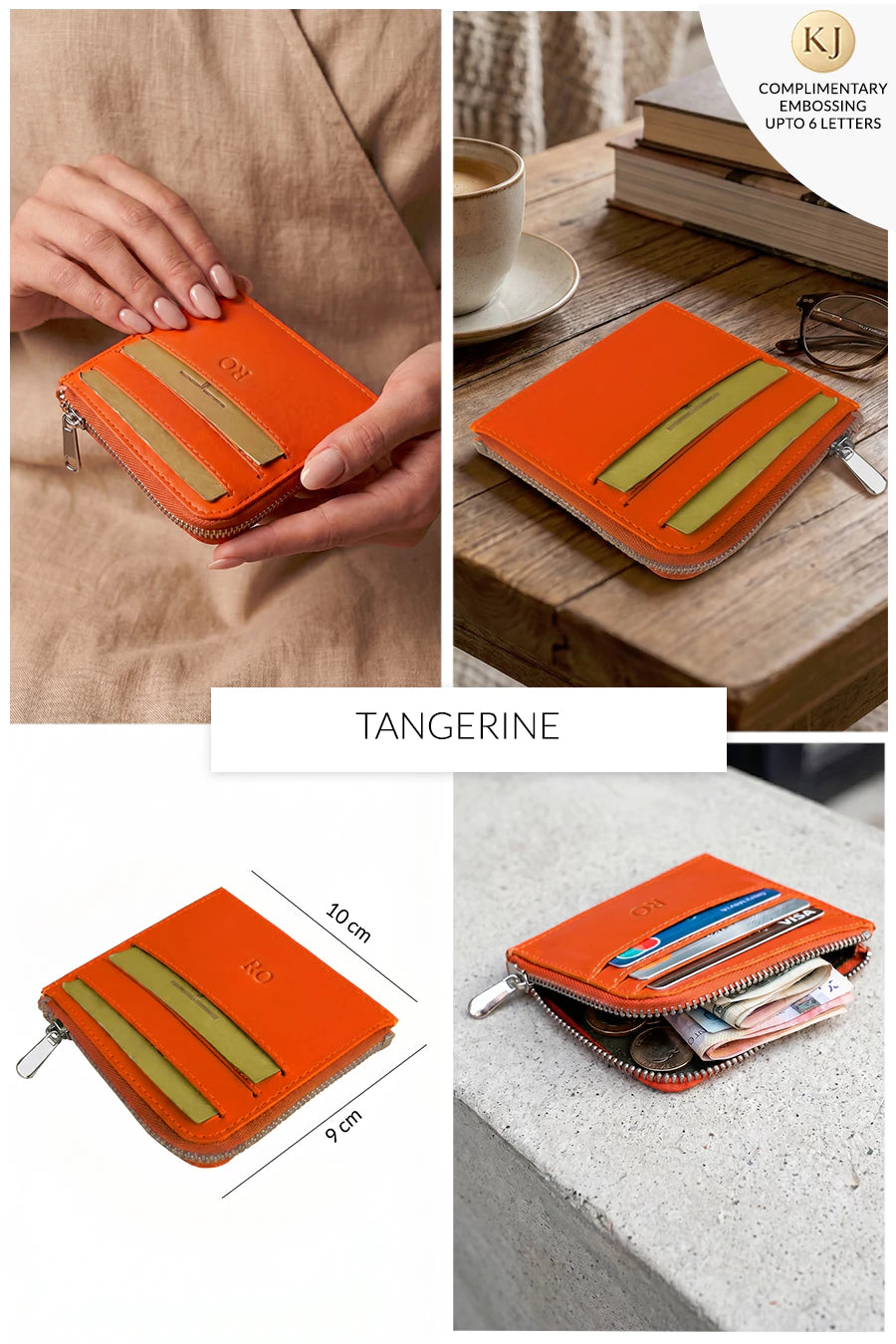 Card Coin Vegan Leather