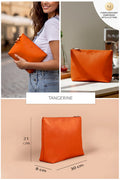 Slindon Medium Vegan Leather Toiletry Pouch