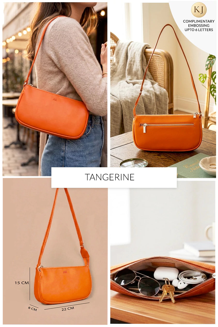 Daily Sling Vegan leather Shoulder Bag