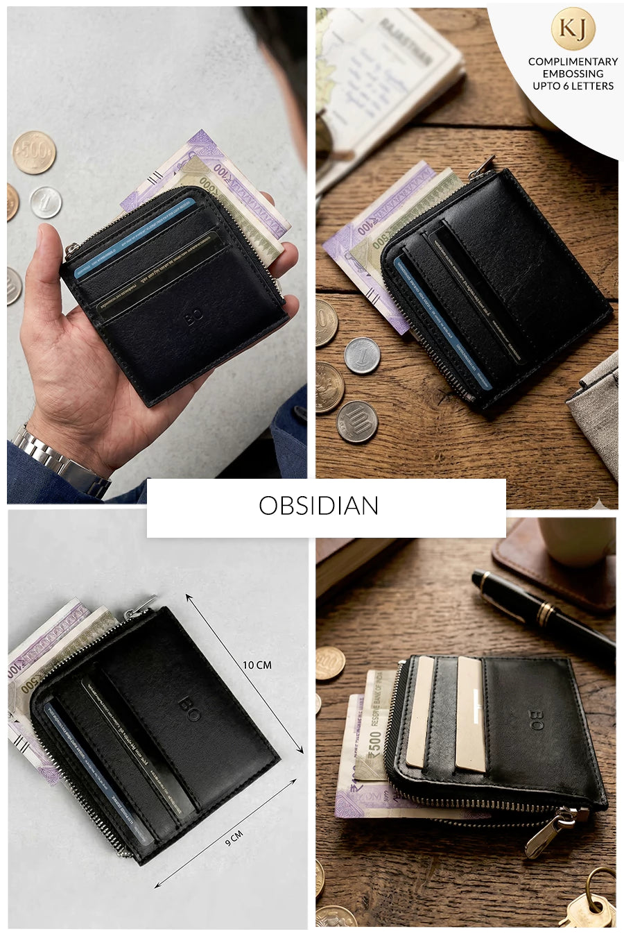 Card Coin Vegan Leather