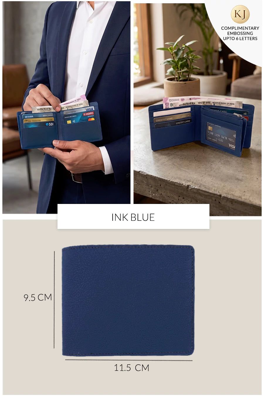 Leonardo Bifold Wallet