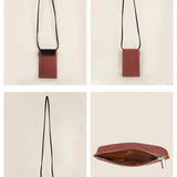 Soft Jute Grace Mobile Sling Sangria Details