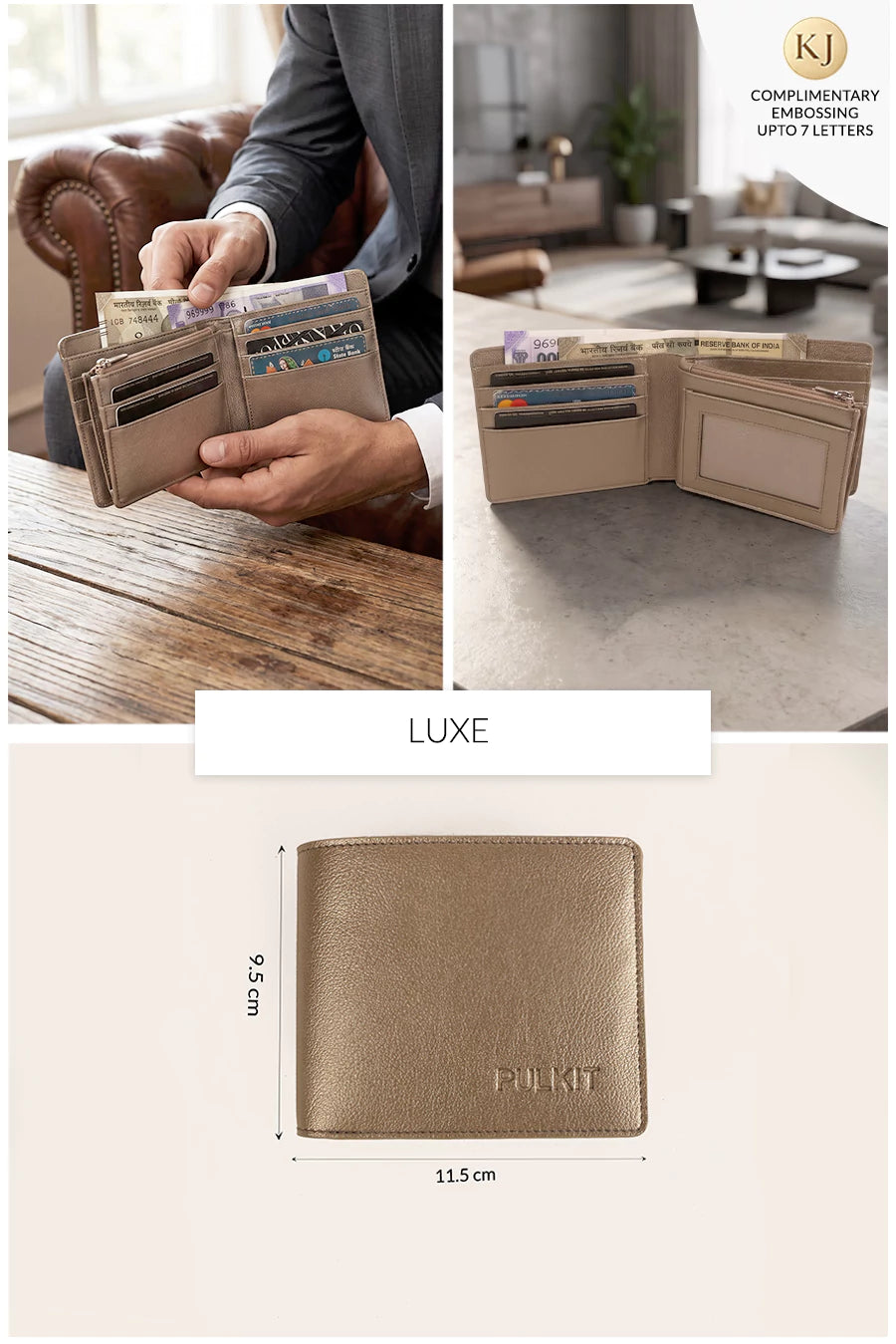 Leonardo Bifold Wallet