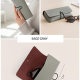 Newell Slim Vegan Leather Sunglass Case 🏆 #1 Bestseller | Protects sunglasses from scratches & damage — slim daily essential