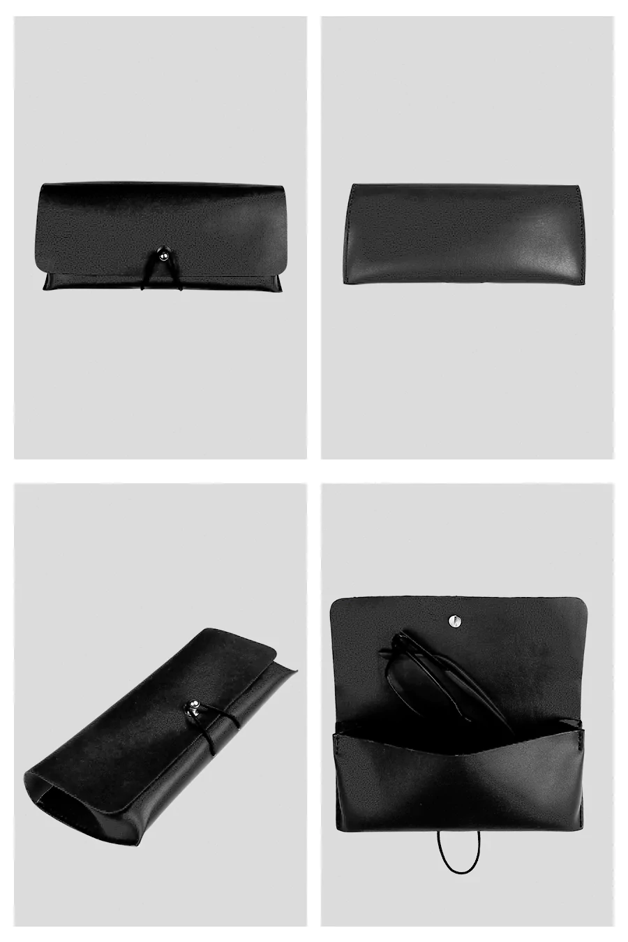 Newell Sunglass Case/ Cover Black Detail