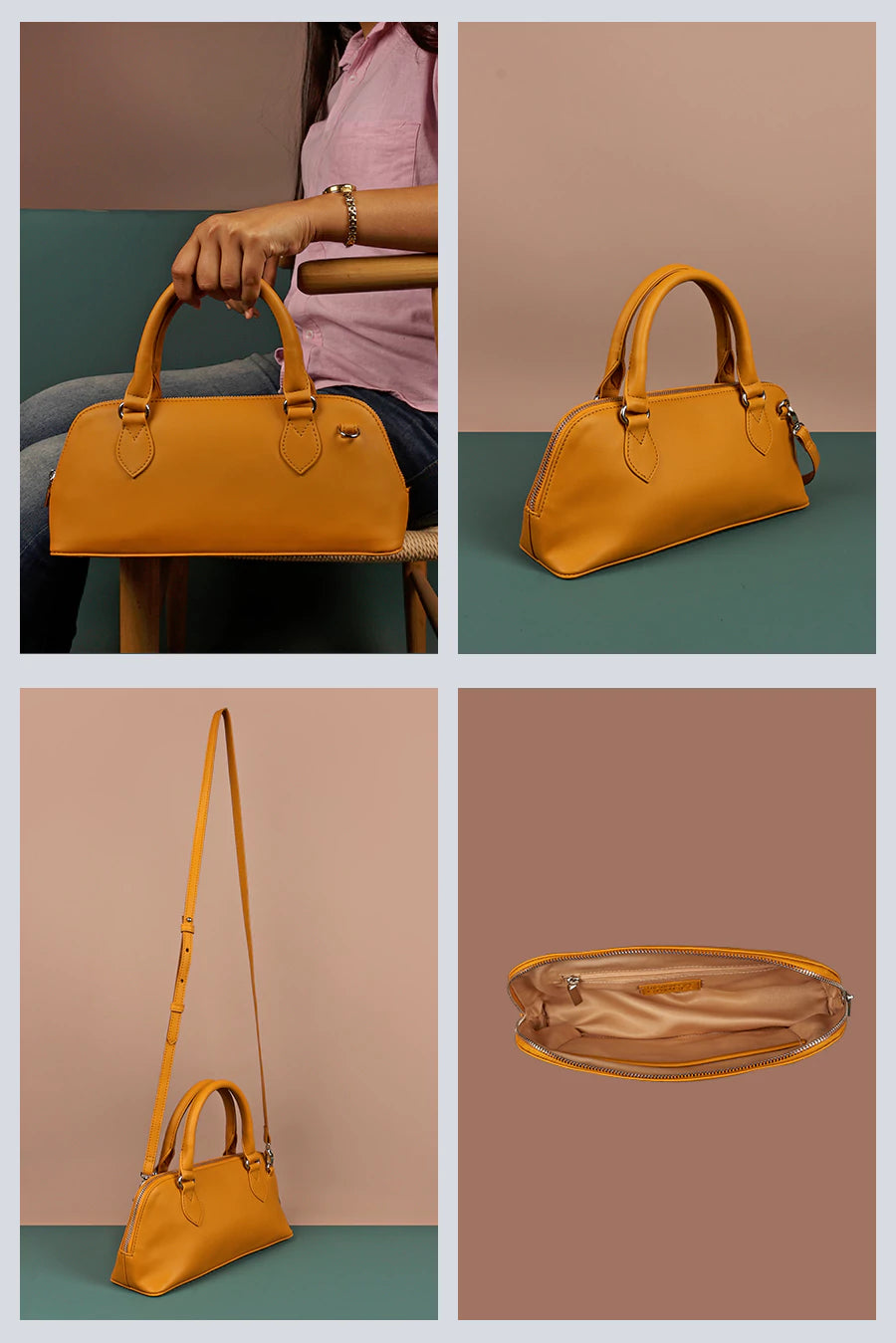 Everly Vegan Handbags Women Cherrywood detail