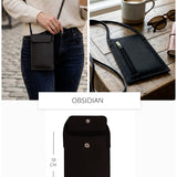 Walky Vegan Leather Mobile Sling Bag THE HOUSE OF GANGES