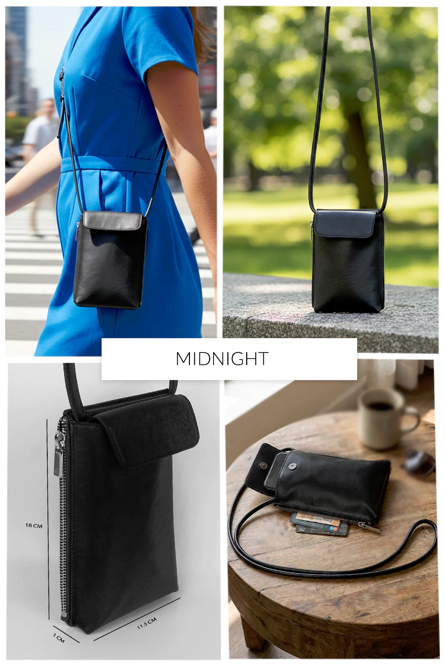 Grace Vegan Leather Mobile Sling 🏆 #1 Bestseller | Loved by 1000+ Customers THE HOUSE OF GANGES