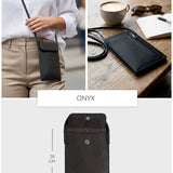 Walky Vegan Leather Mobile Sling Bag THE HOUSE OF GANGES