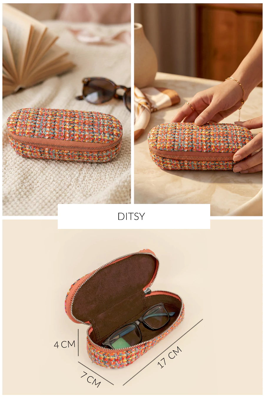 Eyewear Handloom Case THE HOUSE OF GANGES