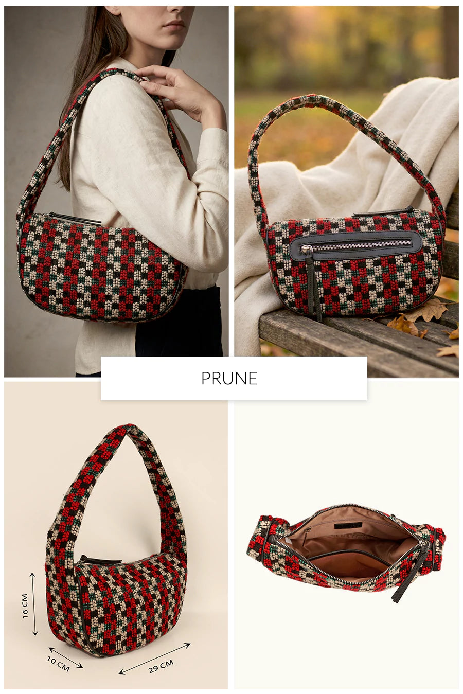 Cushy Handloom Shoulder Bag THE HOUSE OF GANGES