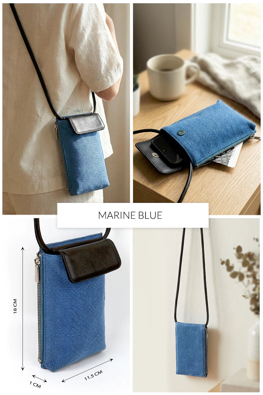 Grace Soft Jute Mobile Sling 🏆 #1 Bestseller | Loved by 1000+ Customers THE HOUSE OF GANGES