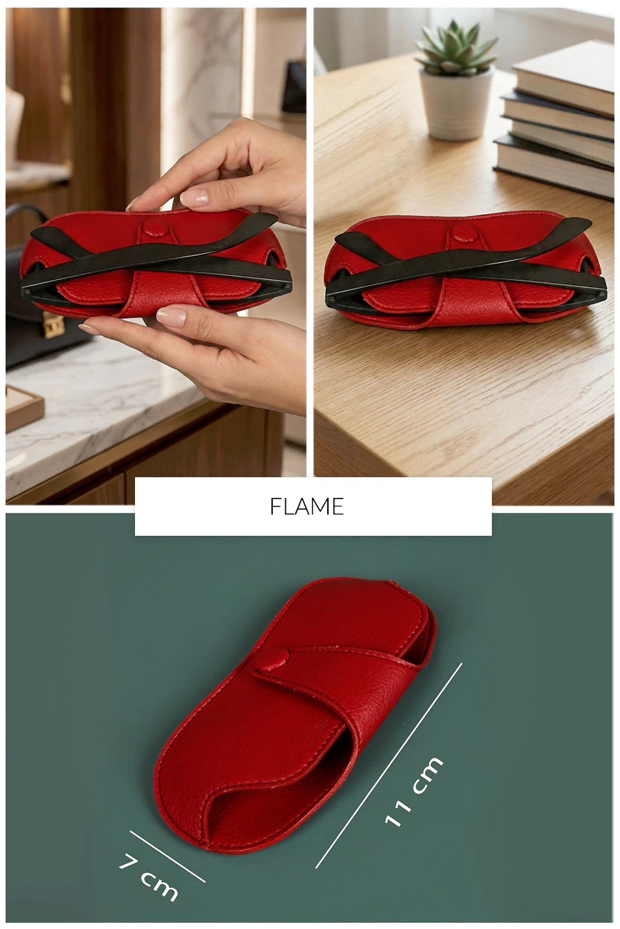 Jace Vegan Leather Glass Cover THE HOUSE OF GANGES