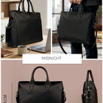 Will 15 Inch Vegan Leather Laptop Bag for Men THE HOUSE OF GANGES