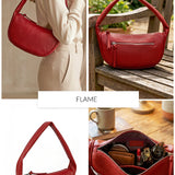 Cushy Vegan Leather Shoulder Bag THE HOUSE OF GANGES