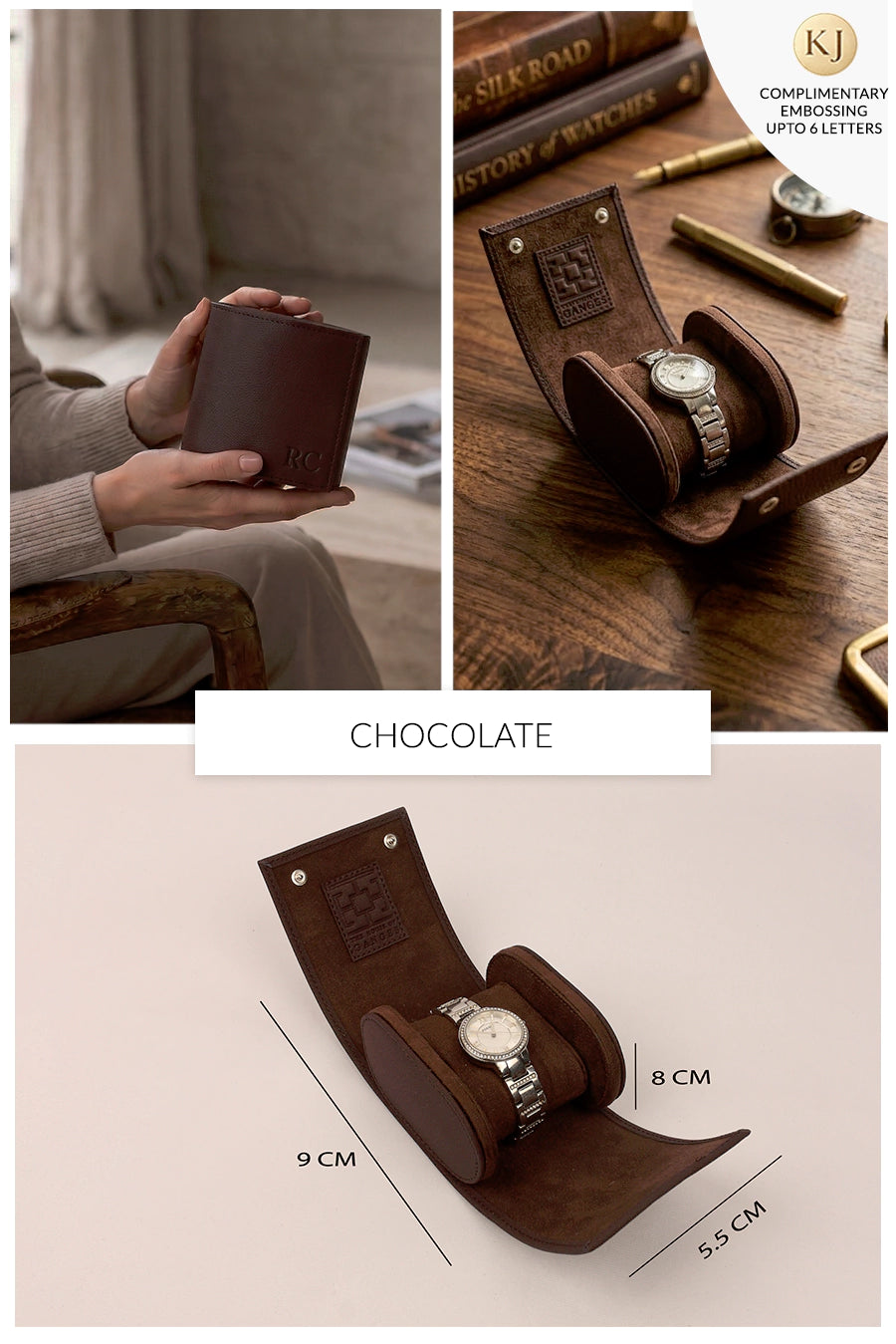 Chronos Single Watch Travel Case