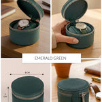 Rogate Small Vegan Leather Watch Case 🏆 #1 Bestseller | Loved by 1000+ Customers THE HOUSE OF GANGES