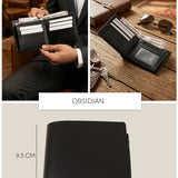 Leonardo Vegan Leather Men Bifold Wallet 🏆 #1 Bestseller | Loved by 1000+ Customers THE HOUSE OF GANGES