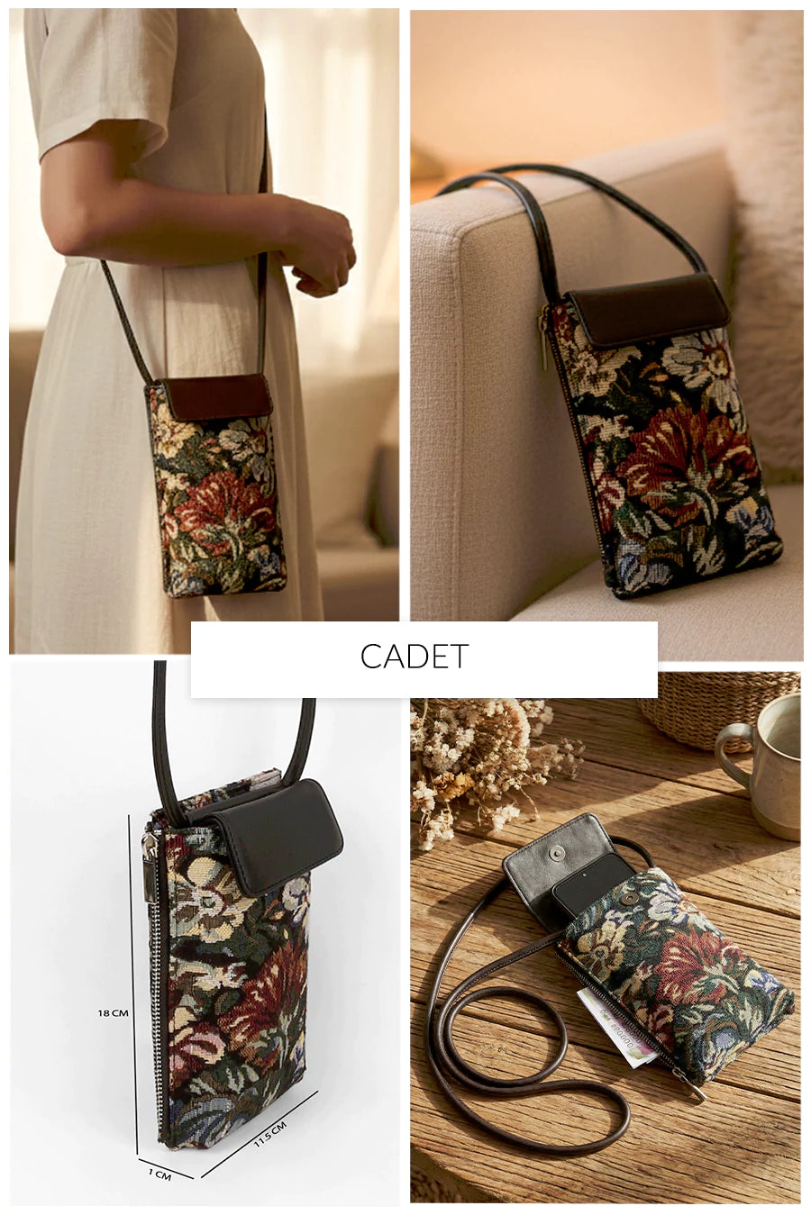 Grace Handloom Mobile Sling 🏆 #1 Bestseller | Loved by 1000+ Customers THE HOUSE OF GANGES