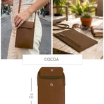 Walky Vegan Leather Mobile Sling Bag THE HOUSE OF GANGES