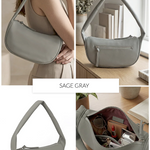 Cushy Vegan Leather Shoulder Bag THE HOUSE OF GANGES