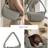 Cushy Vegan Leather Shoulder Bag THE HOUSE OF GANGES