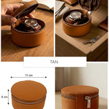 Rogate Large Vegan Leather Watch Case 🏆 #1 Bestseller | Loved by 1000+ Customers THE HOUSE OF GANGES