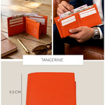 Leonardo Vegan Leather Men Bifold Wallet 🏆 #1 Bestseller | Loved by 1000+ Customers THE HOUSE OF GANGES