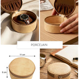 Rogate Large Vegan Leather Watch Case 🏆 #1 Bestseller | Loved by 1000+ Customers THE HOUSE OF GANGES