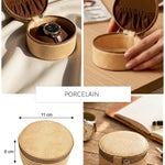 Rogate Large Vegan Leather Watch Case 🏆 #1 Bestseller | Loved by 1000+ Customers THE HOUSE OF GANGES