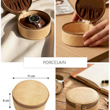 Rogate Large Vegan Leather Watch Case 🏆 #1 Bestseller | Loved by 1000+ Customers THE HOUSE OF GANGES