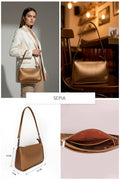 Tess Vegan Leather Shoulder THE HOUSE OF GANGES