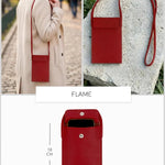 Walky Vegan Leather Mobile Sling Bag THE HOUSE OF GANGES