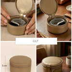 Rogate Small Vegan Leather Watch Case 🏆 #1 Bestseller | Loved by 1000+ Customers THE HOUSE OF GANGES