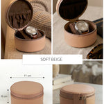 Rogate Large Vegan Leather Watch Case 🏆 #1 Bestseller | Loved by 1000+ Customers THE HOUSE OF GANGES