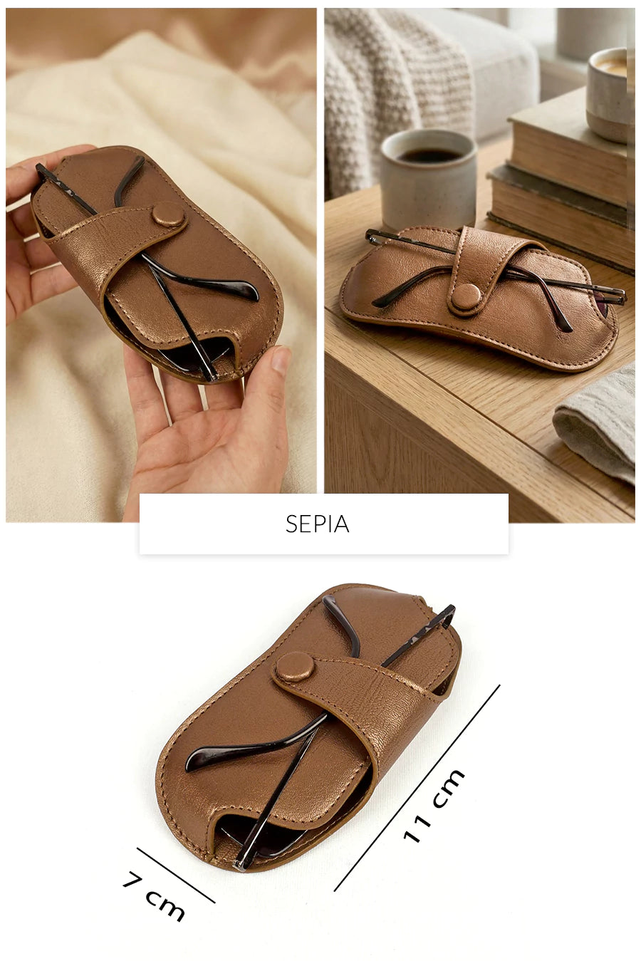 Jace Vegan Leather Glass Cover THE HOUSE OF GANGES