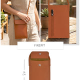 Walky Vegan Leather Mobile Sling Bag THE HOUSE OF GANGES