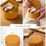 Rogate Medium Vegan Leather Watch Case 🏆 #1 Bestseller | Loved by 1000+ Customers THE HOUSE OF GANGES